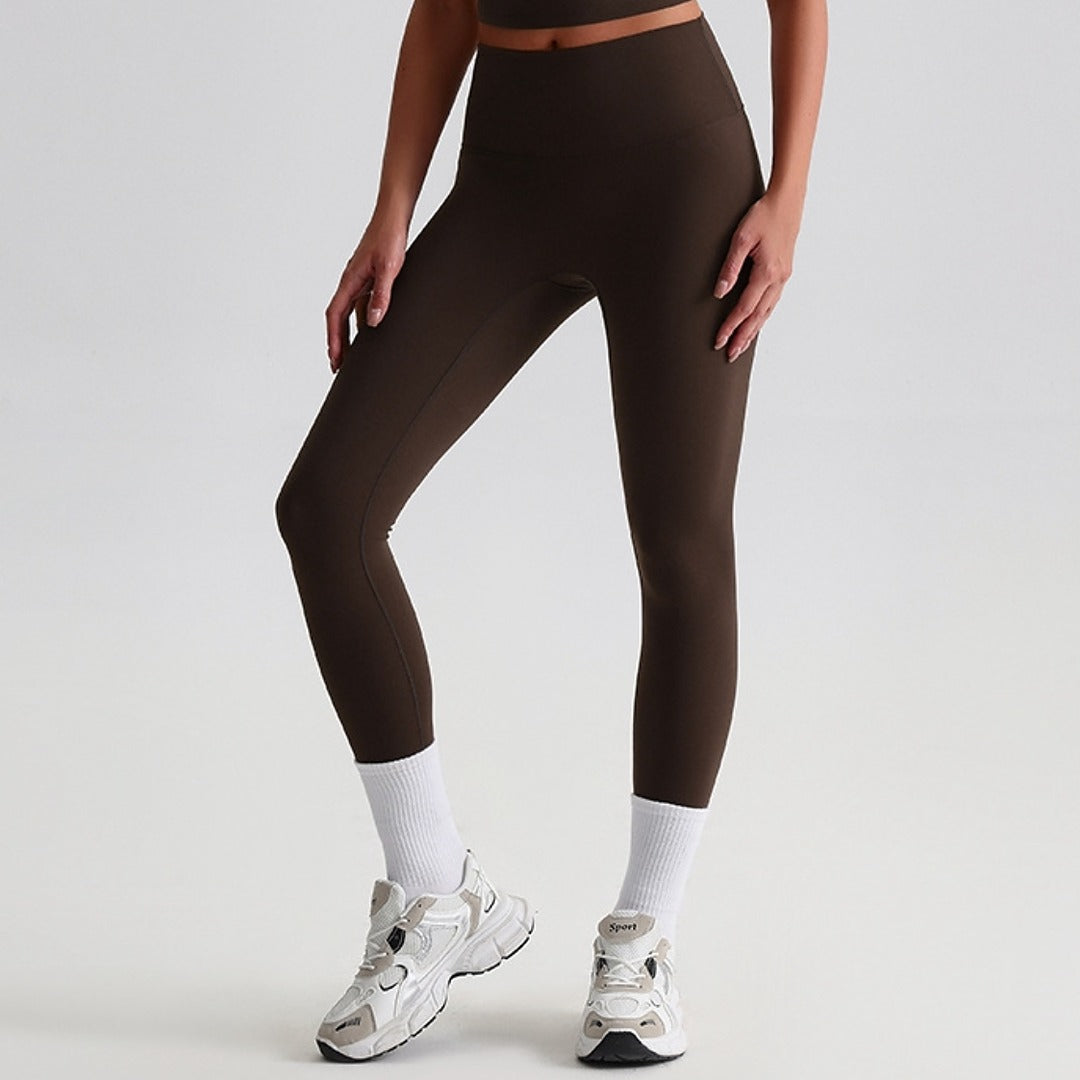 Mocha Soft Pilates Tights