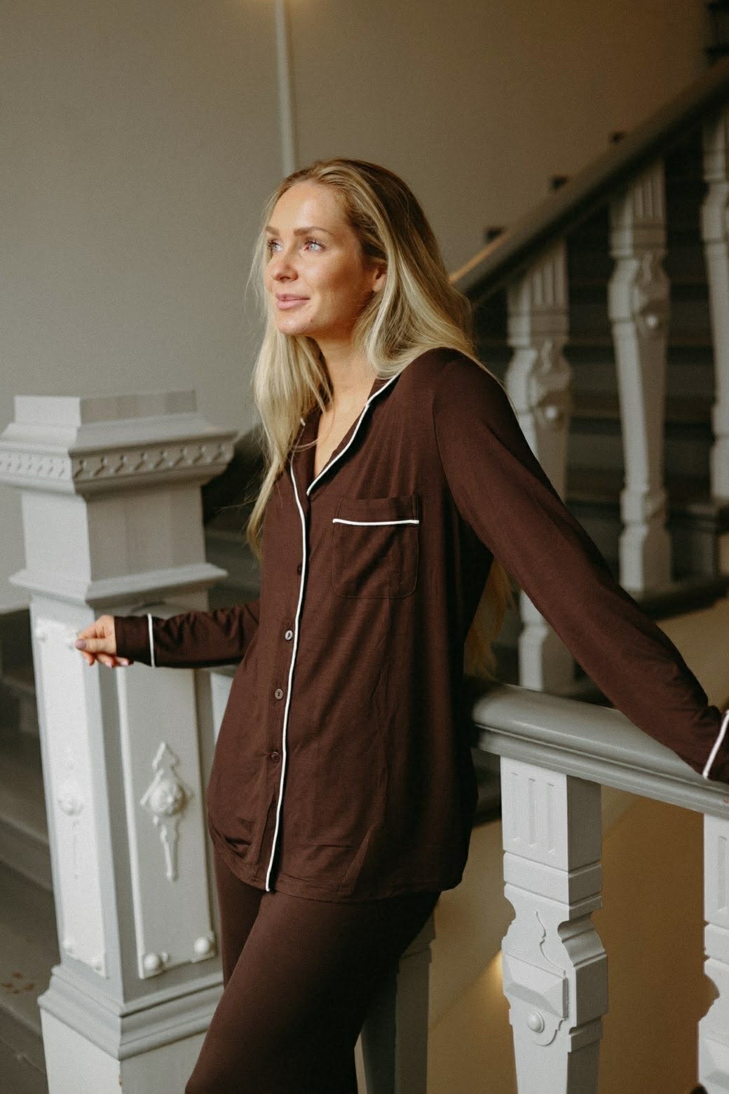 Modal Mocha Pyjamas sett