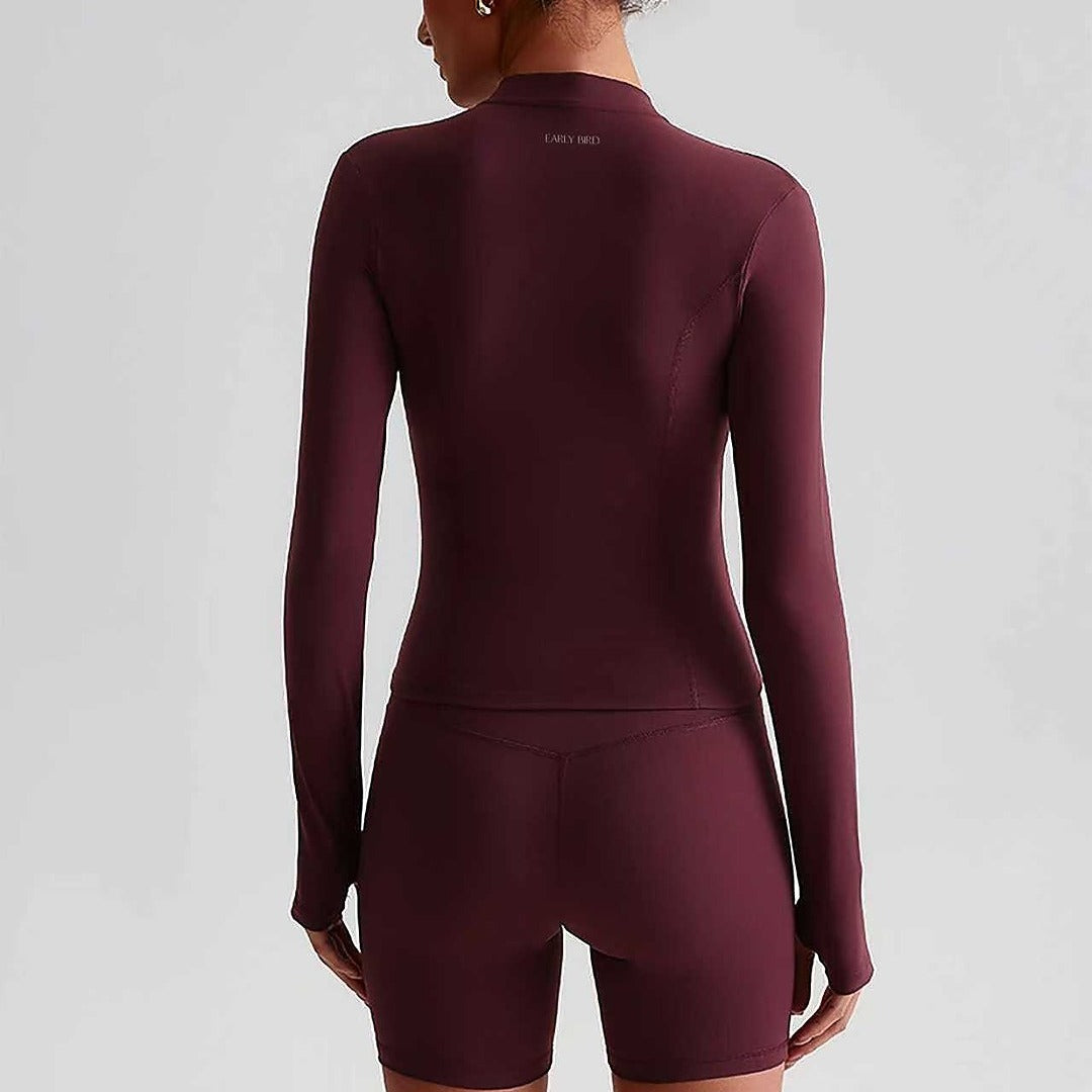 Cherry Soft Pilates Jacket