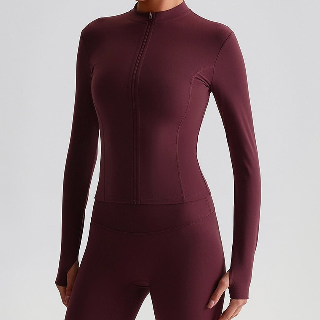 Cherry Soft Pilates Jacket