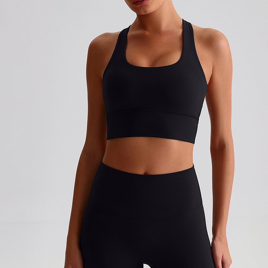 Espresso Soft Sports BH (med twist)