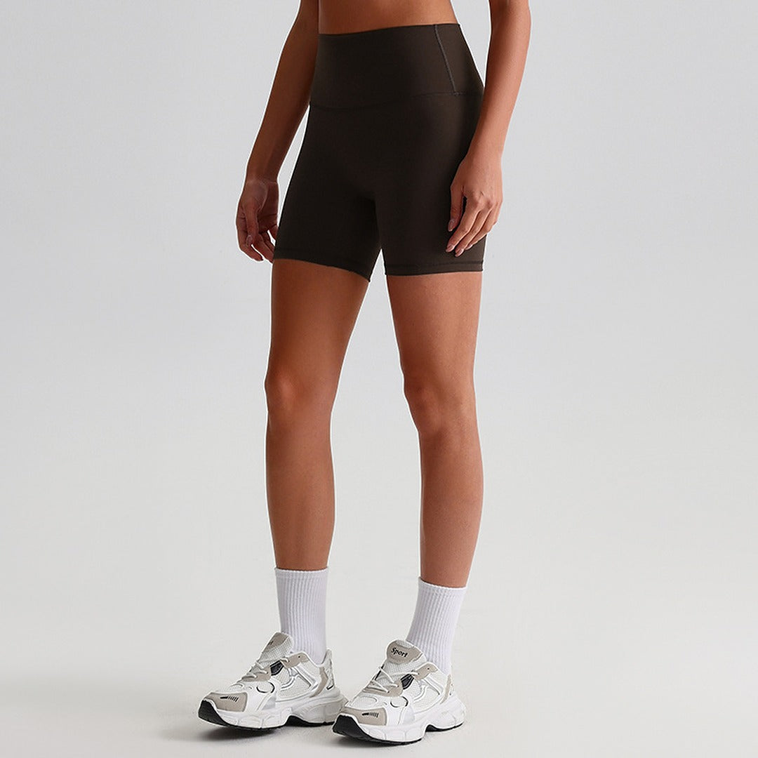 Mocha Soft Pilates Shorts