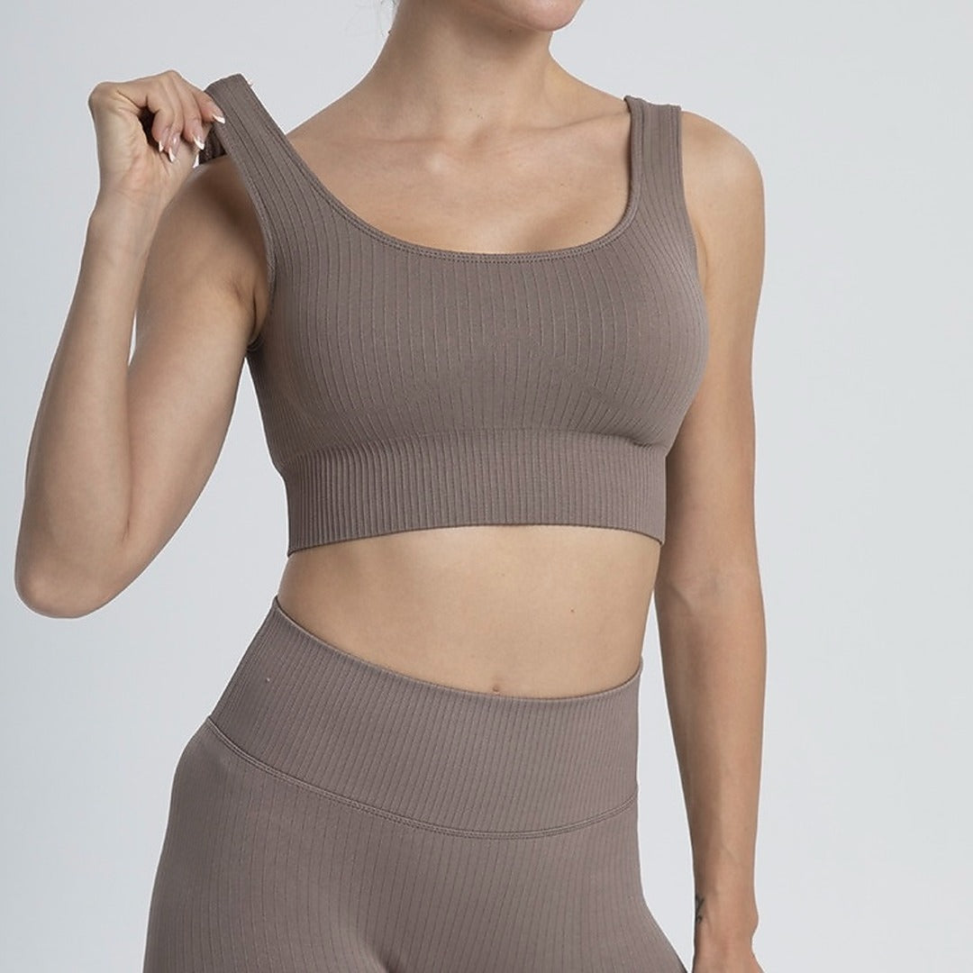 Macciato Ribbed Sports BH